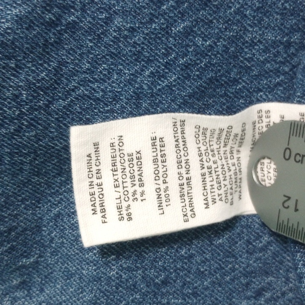 Avec Les Files Rosette Denim Dress - Picture 8 of 9